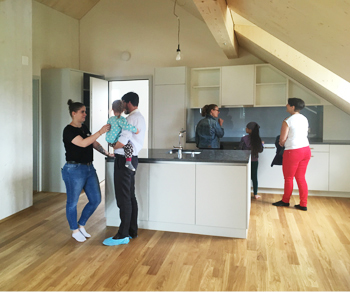 Wohnung Besichtigung Tag der offenen Tür Dinhard
